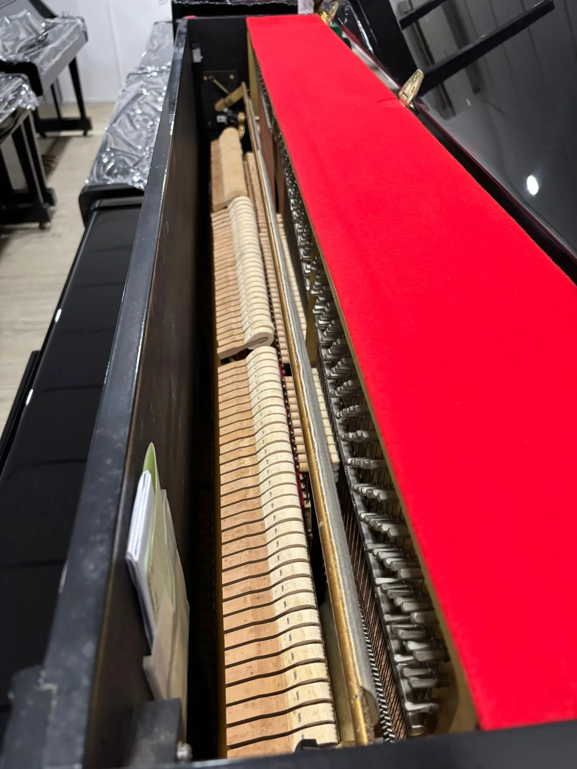 Kawai BS-1N serial number 2158311 stamped on the iron frame
