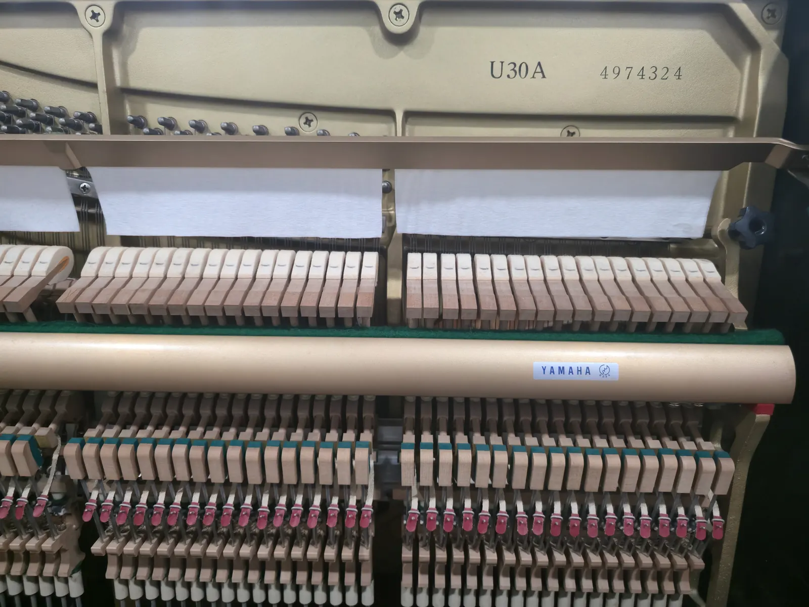 Additional detail photo of Yamaha U30A upright piano