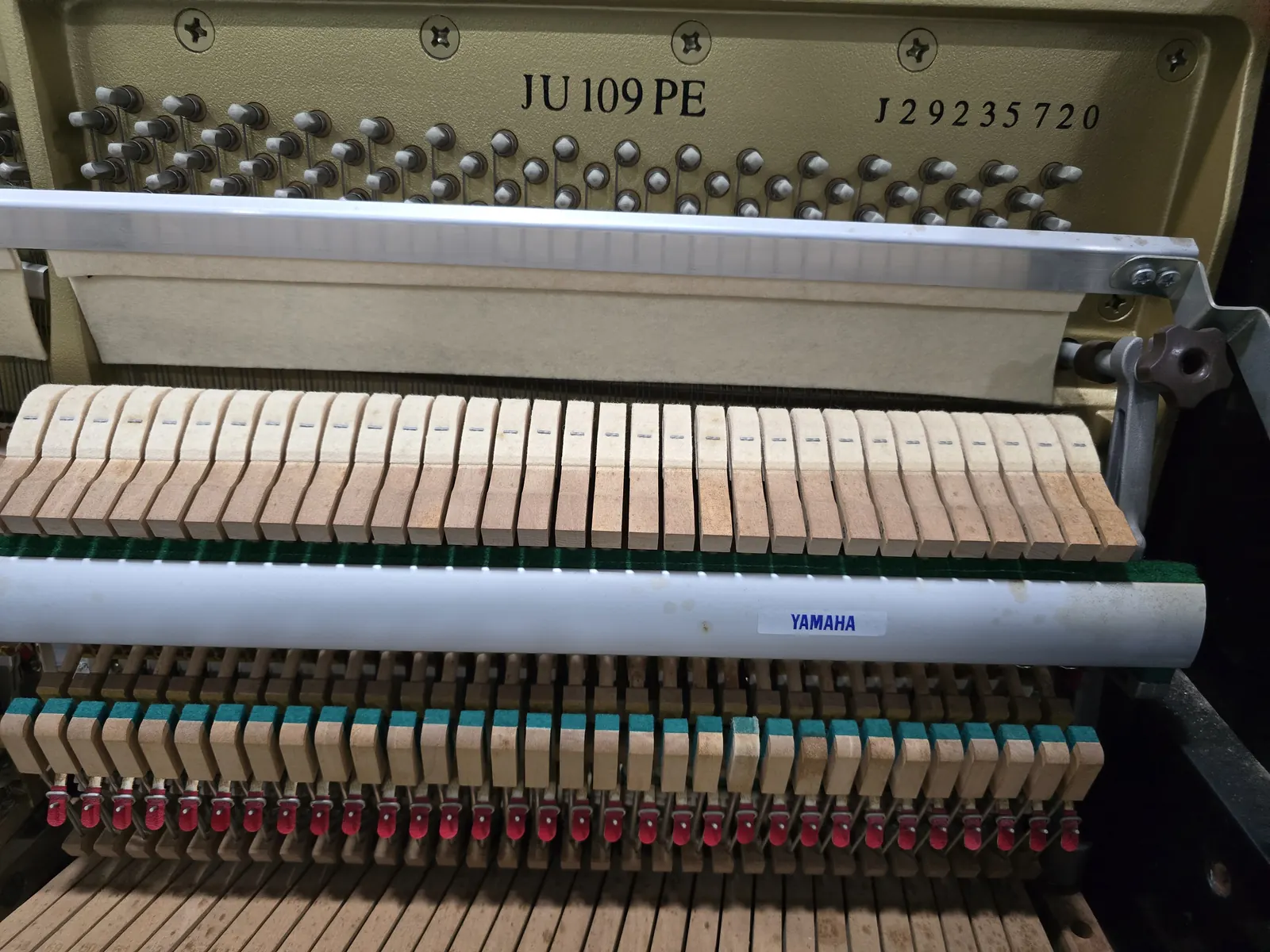 Additional detail photo of Yamaha JU109 upright piano