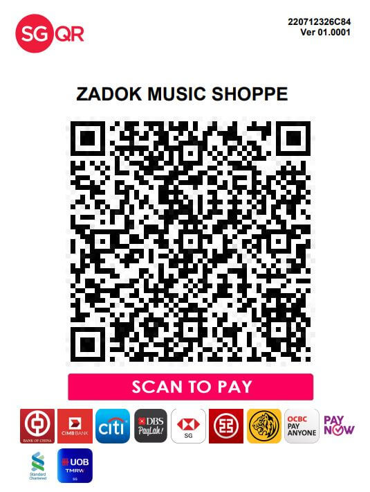 SGQR Code Zadok Music Shoppe